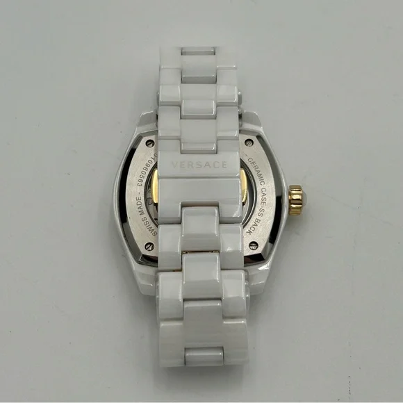 Versace White and Gold DV One Women’s Watch - Picture 7 of 10
